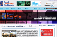 6ème édition du Cloud Computing World Expo les 1 & 2 avril 2015