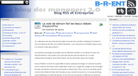 David Sapiro sur B-R-ent, le blog des managers 2.0