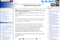 David Sapiro sur Brent, le blog des managers 2.0, pour l'Open World Forum