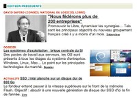 Interview de David Sapiro, vice-président du CNLL, sur le Journal du Net 