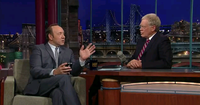 Kevin Spacey apprend Twitter à David Letterman