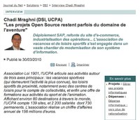 L'Open Source, "c'est l'aventure" et "ce n'est pas sécurisé", selon le DSI de l'UCPA 