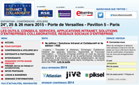 Pilot au salon Solutions Intranet & Collaboratif les 24, 25 & 26 mars 2015