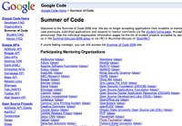 Python, Zope et Plone au Google Summer of Code 