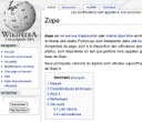Zope et Plone sur Wikipédia