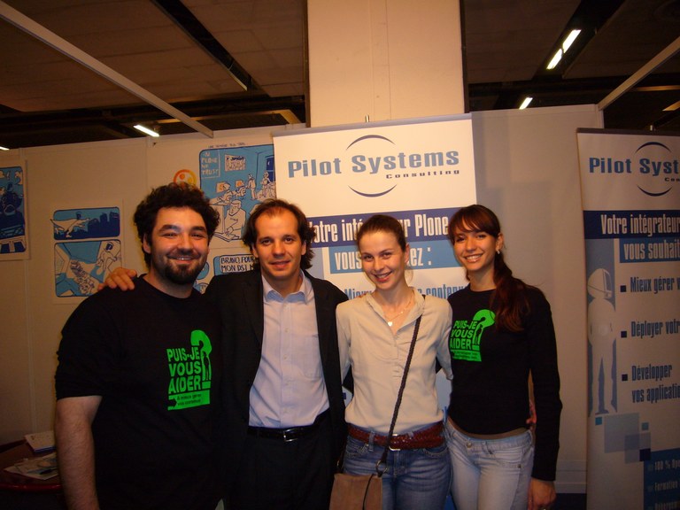 Séverine, Denis et l'équipe Pilot Systems part II